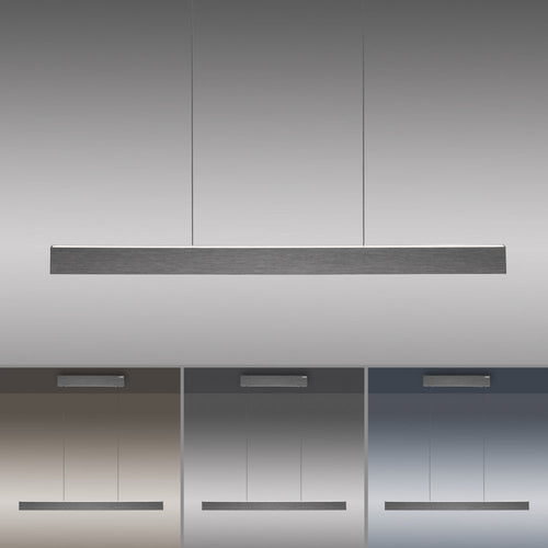 Neuhaus PURE hanglamp e-Lift - 2 lichts - 120  x 240   cm - antraciet
