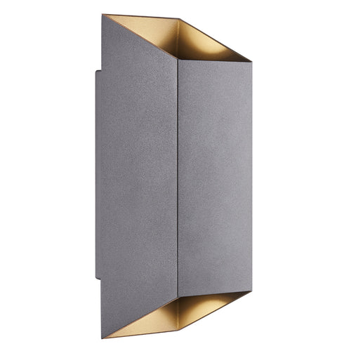 Nordlux Nico Wandlamp buiten - 2-lichts GU10 - IP54 - Antraciet