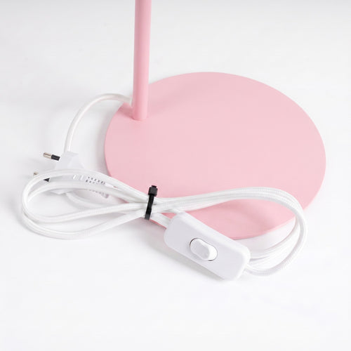 Sollux Lighting Tafellamp NOX roze - 18x18x35cm