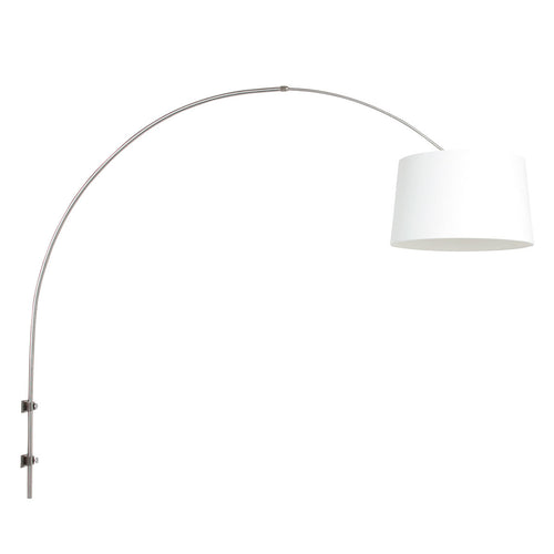 Steinhauer wandlamp Sparkled - 1 lichts - 180x 150 cm - mat chroom wit - vtwonen shop