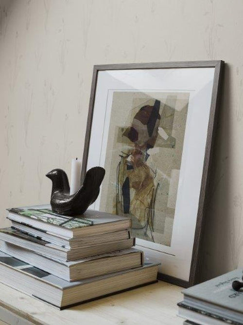 Borastapeter behang bladeren crème - 53 cm x 10.05 m - 661047 - vtwonen shop