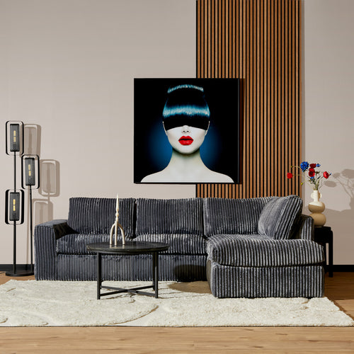 MySofa Hoekbank Teddy Antraciet Rechts - vtwonen shop