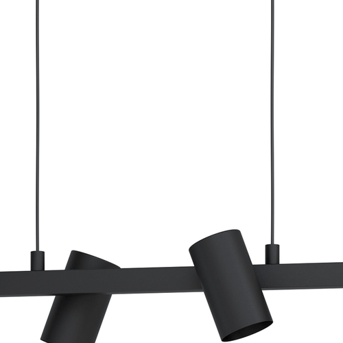 EGLO hanglamp Gatuela 1 - e14 - 116 cm - zwart