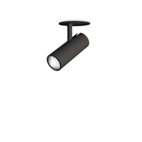 Ideal Lux PLAY Inbouwspot zwart, 1x LED, 560lm, 4000K