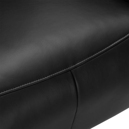 Furnhouse relaxfauteuil Delta - Zwart - Draaibaar - 79x90x114