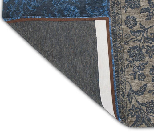 Vintage vloerkleed 8107 Forget Me Not - Blauw - 200 x 280 cm