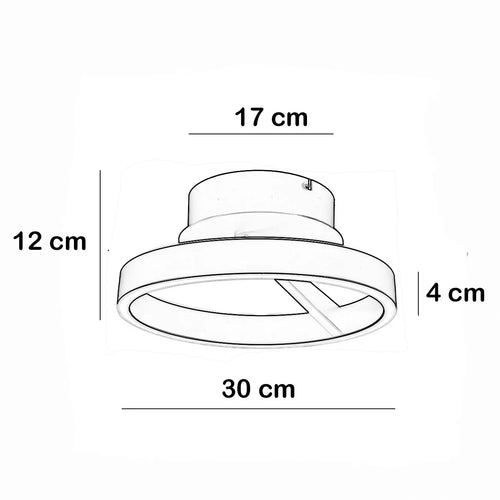 Freelight plafondlamp Pilota - 2 lichts - 30  x 12   cm - zwart - vtwonen shop