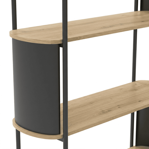 Calicosy - Bibliotheek EKLO - Licht hout 100x34x174 cm