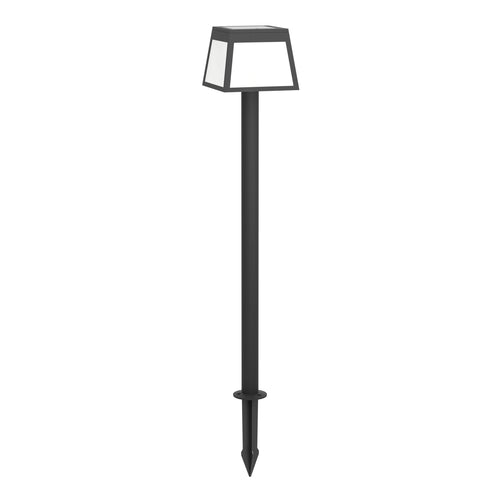 EGLO solar priklamp buiten Altilia - led - 106 cm - zwart/wit