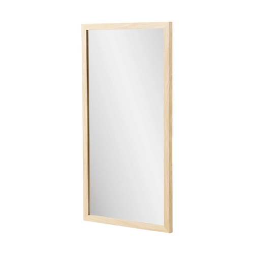 Artichok Joke Wandspiegel Met Houten Frame Naturel - 75 x 45 cm - vtwonen shop