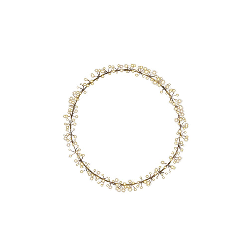 Luca Lighting Lichtkrans met Warm Witte LED Verlichting - Ø30 cm - Zwart - vtwonen shop