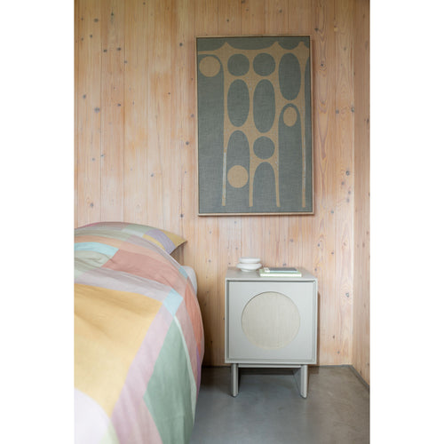 Zuiver Twin Bijzettafel/Nachtkastje - Grijs - vtwonen shop