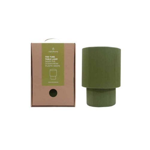 Originalhome Lampenkap The Tube gerecycled mosgroen