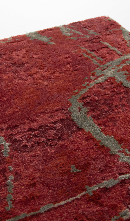 Vloerkleed MOMO Rugs Boulder Velvet Red 250x350 cm - vtwonen shop