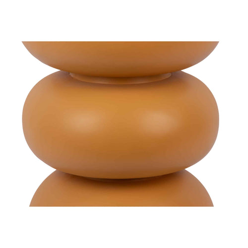 Leitmotiv kruk Curva - geel - Ø35.5cm