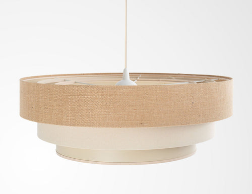 bpskoncept hanglamp Triniti Boho - jute - Ø60 cm