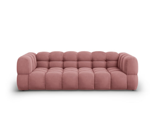 Cosmopolitan Design Modulaire bank Sky 4-zits, flueel, zalm - 102x244x70cm