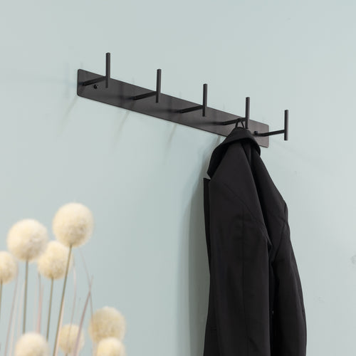 Spinder Design kapstok Chapman 5 - Zwart - 5 haken - vtwonen shop