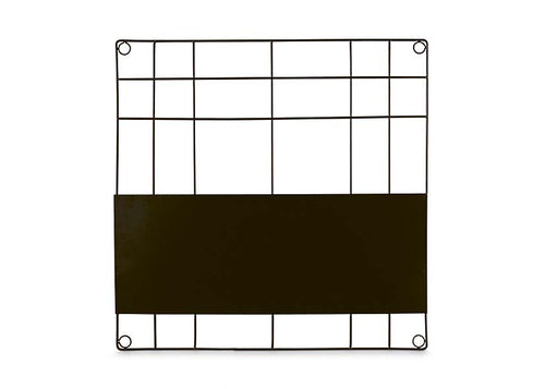 vtwonen Memobord - Magnetisch - Wandrek - Zwart - 60x60cm - vtwonen shop