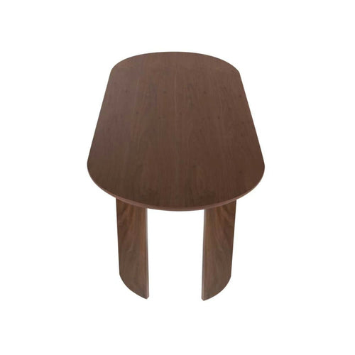 Giga Meubel Eettafel Reno - Walnoot - Ovaal - 240 cm - Japandi