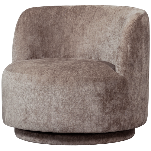 BePureHome fauteuil Popular - Polyester - Taupe - 72x81x80 - vtwonen shop