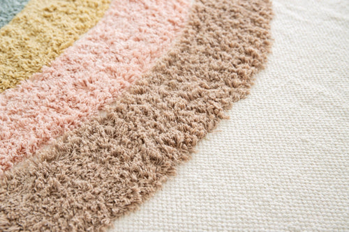 AFK Living vloerkleed Rainbow - voor kinderen - Katoen - 75 x 150 cm - vtwonen shop