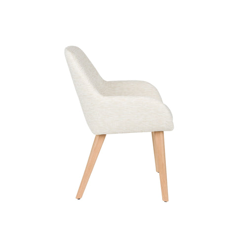 Housecraft Living Loua Eetkamerstoelen Off-White - Set van 2 - vtwonen shop
