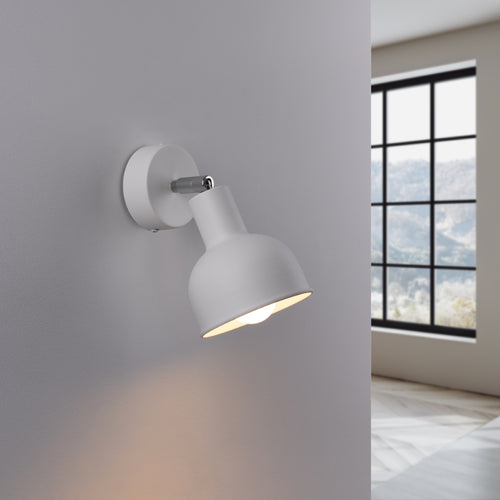 Sollux Lighting Wandlamp ELBA wit - 19x11x17cm