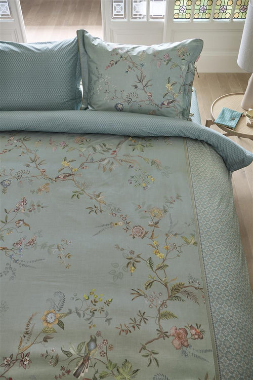 Pip Studio dekbedovertrek Autunno - 260x200/220 cm - licht blauw