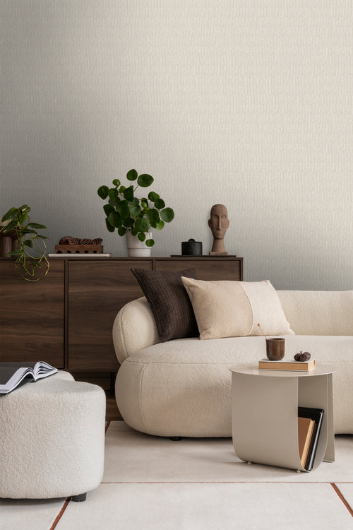 Sanders & Sanders behang effen beige - 53 cm x 10 m - 640378 - vtwonen shop