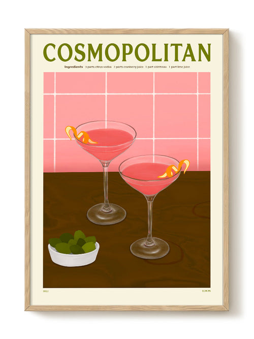 Elin PK - Cosmopolitan - PSTR studio Kunst Poster - vtwonen shop