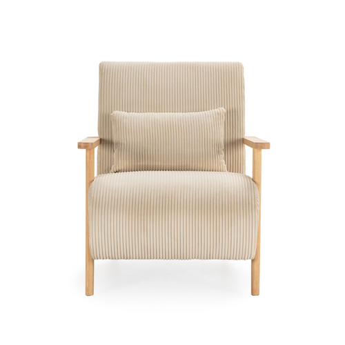 Calicosy - BONNIE Fauteuil - Grijs - 83x70x84 cm