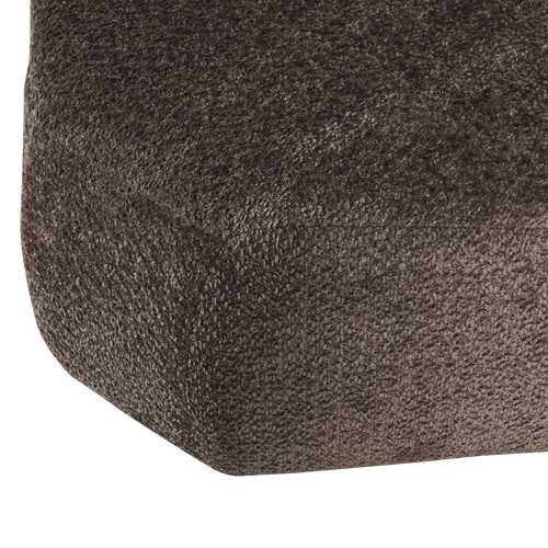 WOOOD hoekelement rond Mojo Base - Wollig - Bruin - 74x110x110