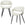 WOOOD eetkamerstoelen Yossi Houten Bruine Poot - Bruin - Set van 6