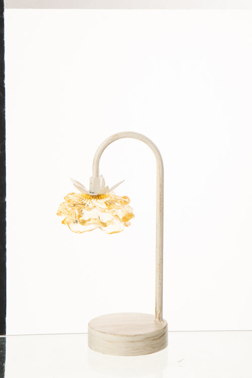 J-Line tapijt koeienvel - leer - bruin/wit