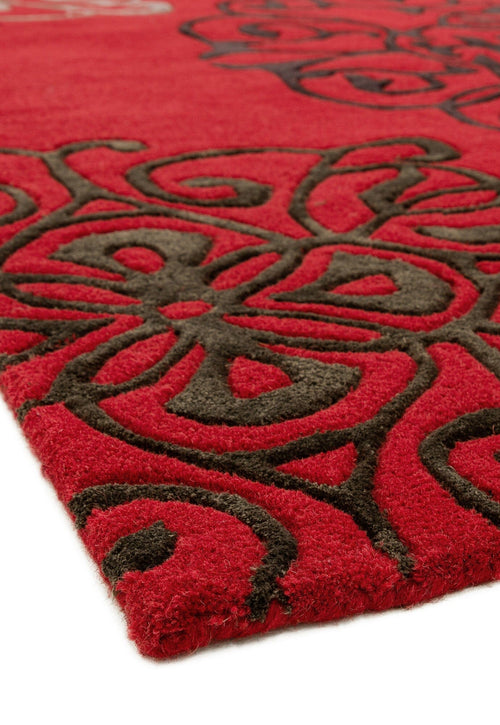Vloerkleed MOMO Rugs Matrix Rug 45 Tangier Red 160x230 cm - vtwonen shop