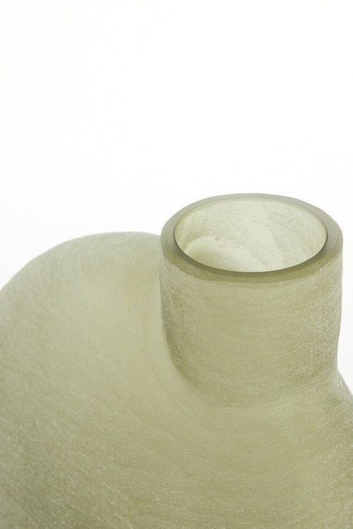 Light & Living vaas TORNA - 25x13x27.5cm - groen