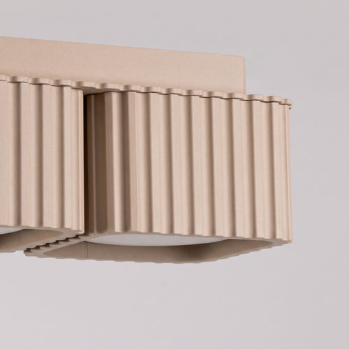 Sollux Lighting Plafondlamp RIFF 2 taupe Gx53 - 20,5x10x8cm