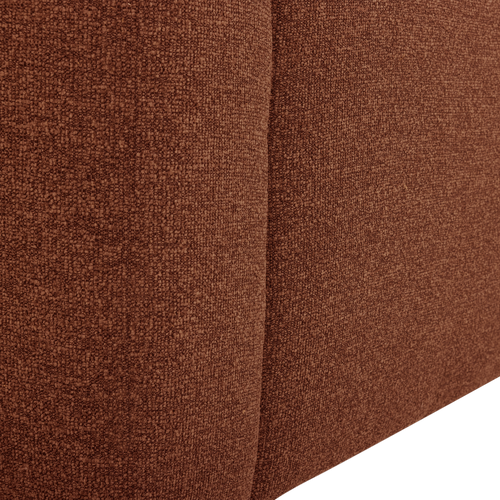 WOOOD 1-zits bank arm rechts Mojo Base - Bouclé - Roestbruin - 74x105x97