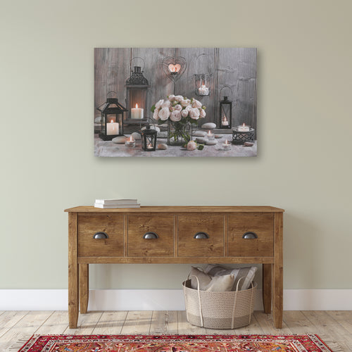 Art for the Home Canvas LED - Knusse Kaarsen - 60x90cm - vtwonen shop