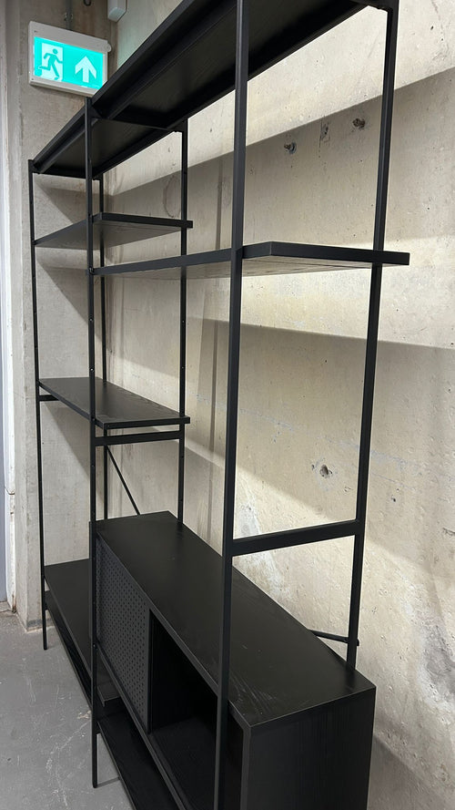 Rebellenclub Boekenkast Wandkast - Zwart