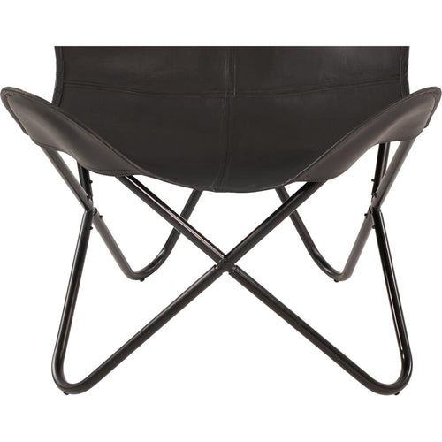 Lesli Living bistrostoel Buffalo - zwart - 75x75x87cm
