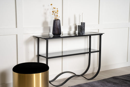 Rebellenclub Sidetable Tumba - 117 x 34 cm - zwart - vtwonen shop