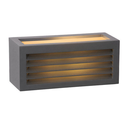 Lucide wandlamp DIMO - 1xE27 - Antraciet