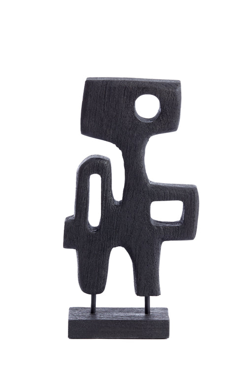 Light & Living ornament SALA - 20x9.5x38.5cm - zwart