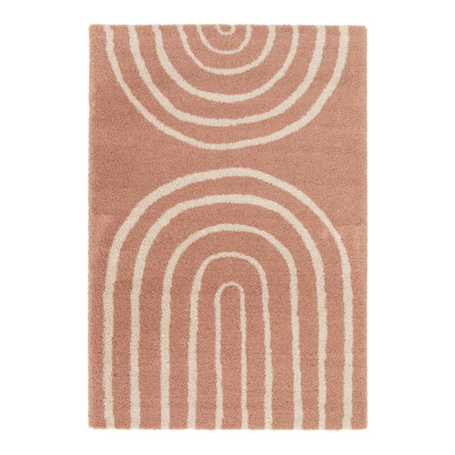 AFK Living vloerkleed Harmoni - voor kinderen - roos - 140x200 cm