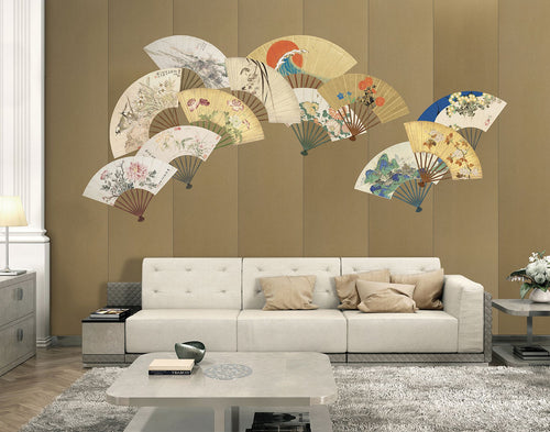 Sanders & Sanders fotobehang oosters motief warm beige - 424 x 280 cm - 640815