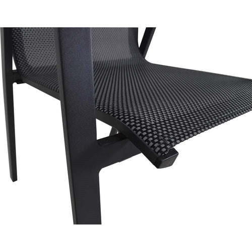 Lesli Living bistrostoel Tarragona - grijs - 56x65x88cm