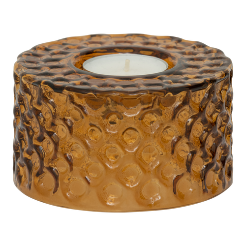 Urban Nature Culture theelichthouder Belo Golden Orange - Ø 10 * 5.5 CM