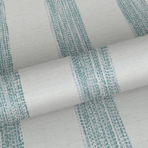 Sanders & Sanders behang geschilderde strepen blauwgroen en wit - 53 cm x 10,05 m - 640758